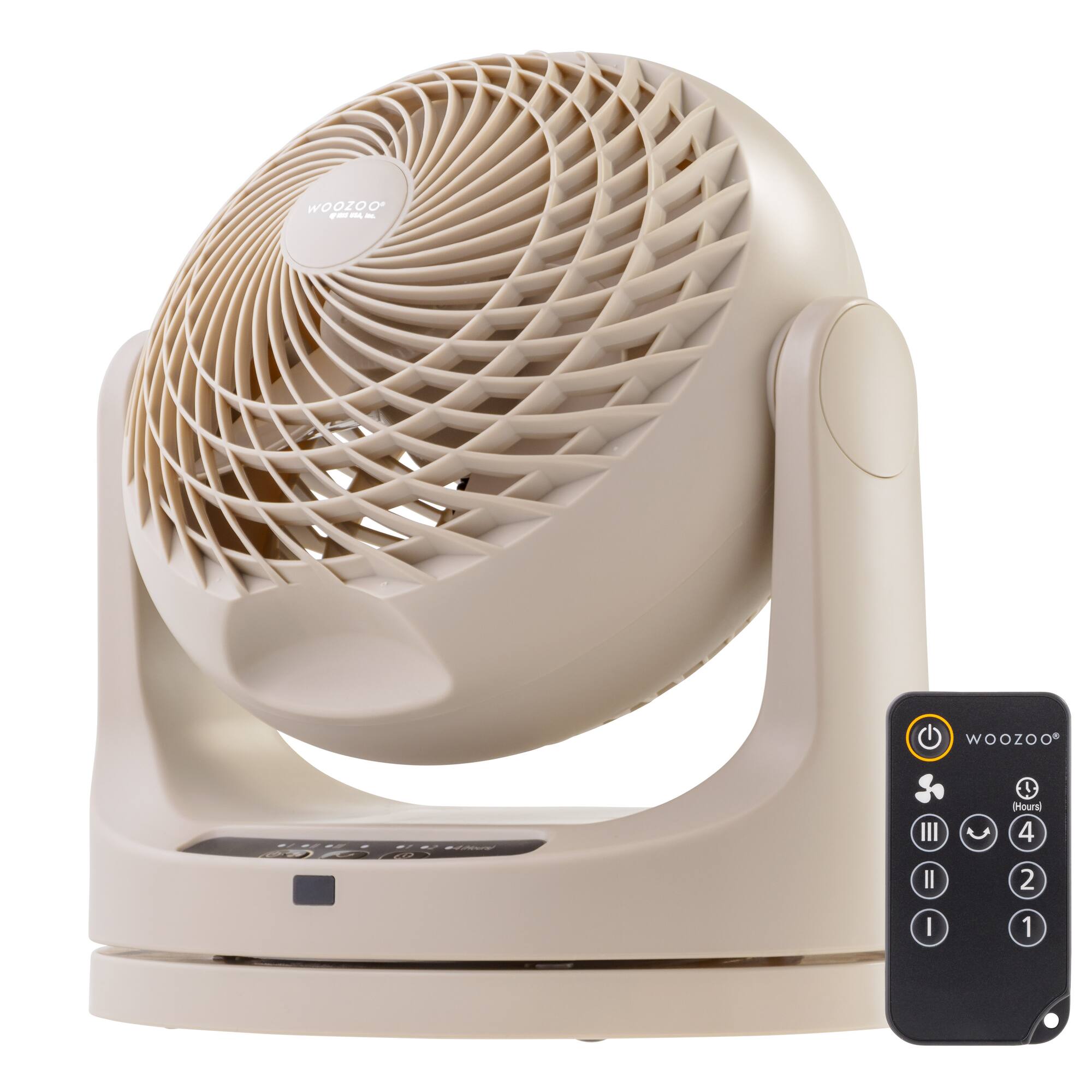 Iris® 12.25" Latte Fan with Remote